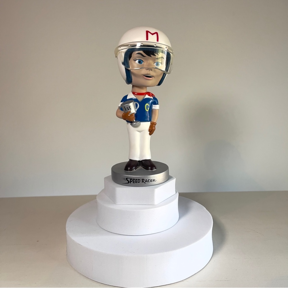FUNKO Speed Racer Wacky Wobbler Vintage Collectible Nostalgic Bobble Head Doll - Picture 2 of 16